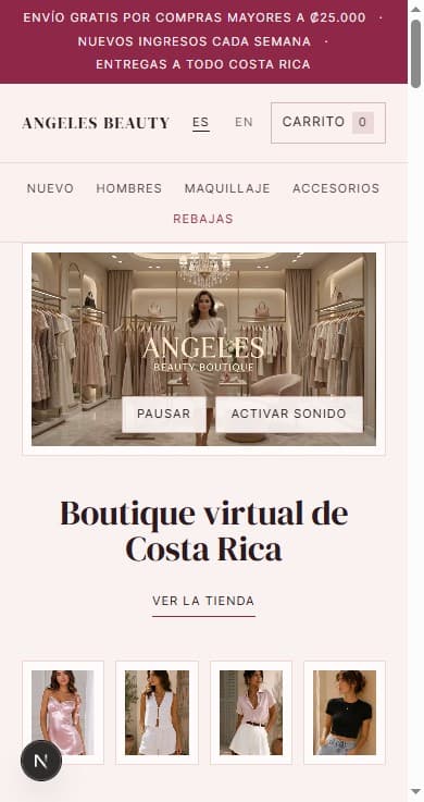 Angeles Beauty Boutique — Costa Rica