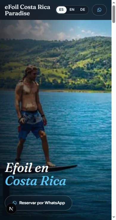 eFoil Paradise — Guanacaste