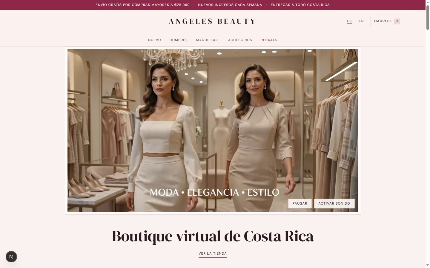 Angeles Beauty Boutique — Moda y boutique